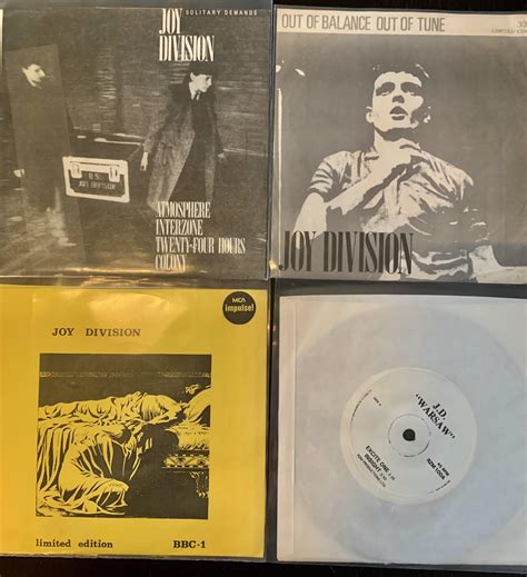 joy division bootlegs discography.